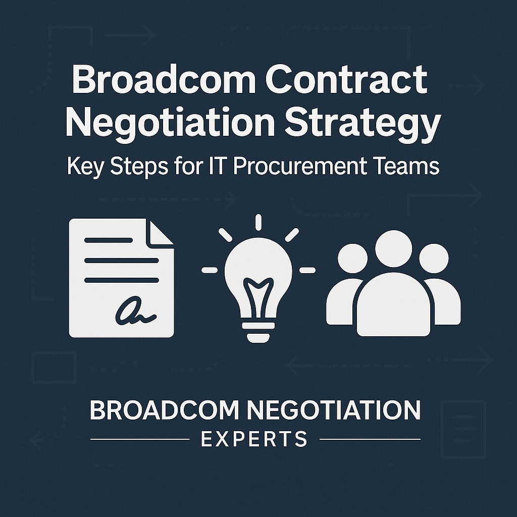 Broadcom Contract Negotiation Strategy: Key Steps for IT Procurement Teams