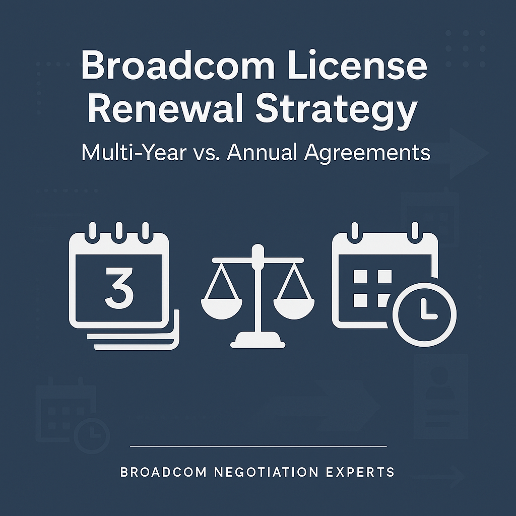 Broadcom License Renewal Strategy: Multi‑Year vs. Annual Agreements