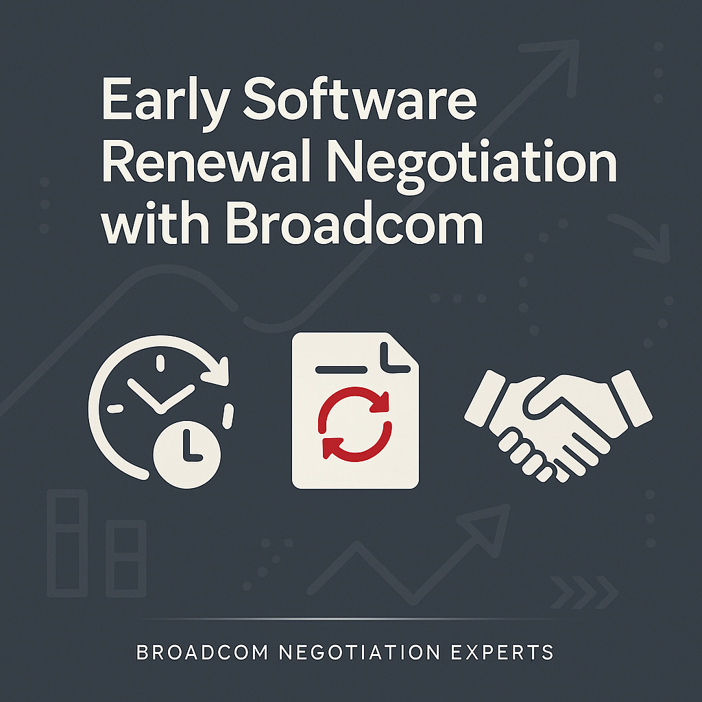 Early Software Renewal Negotiation with Broadcom