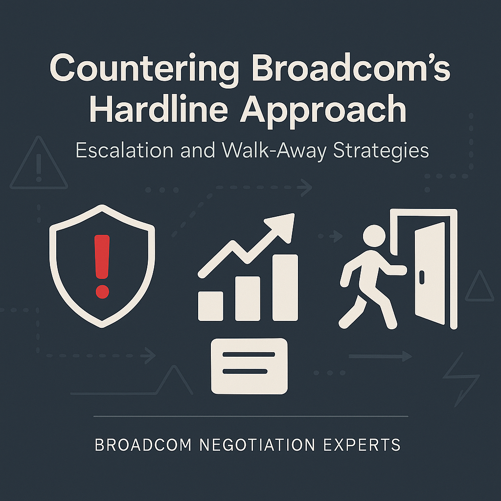 Countering Broadcom’s Hardline Approach: Escalation and Walk-Away Strategies