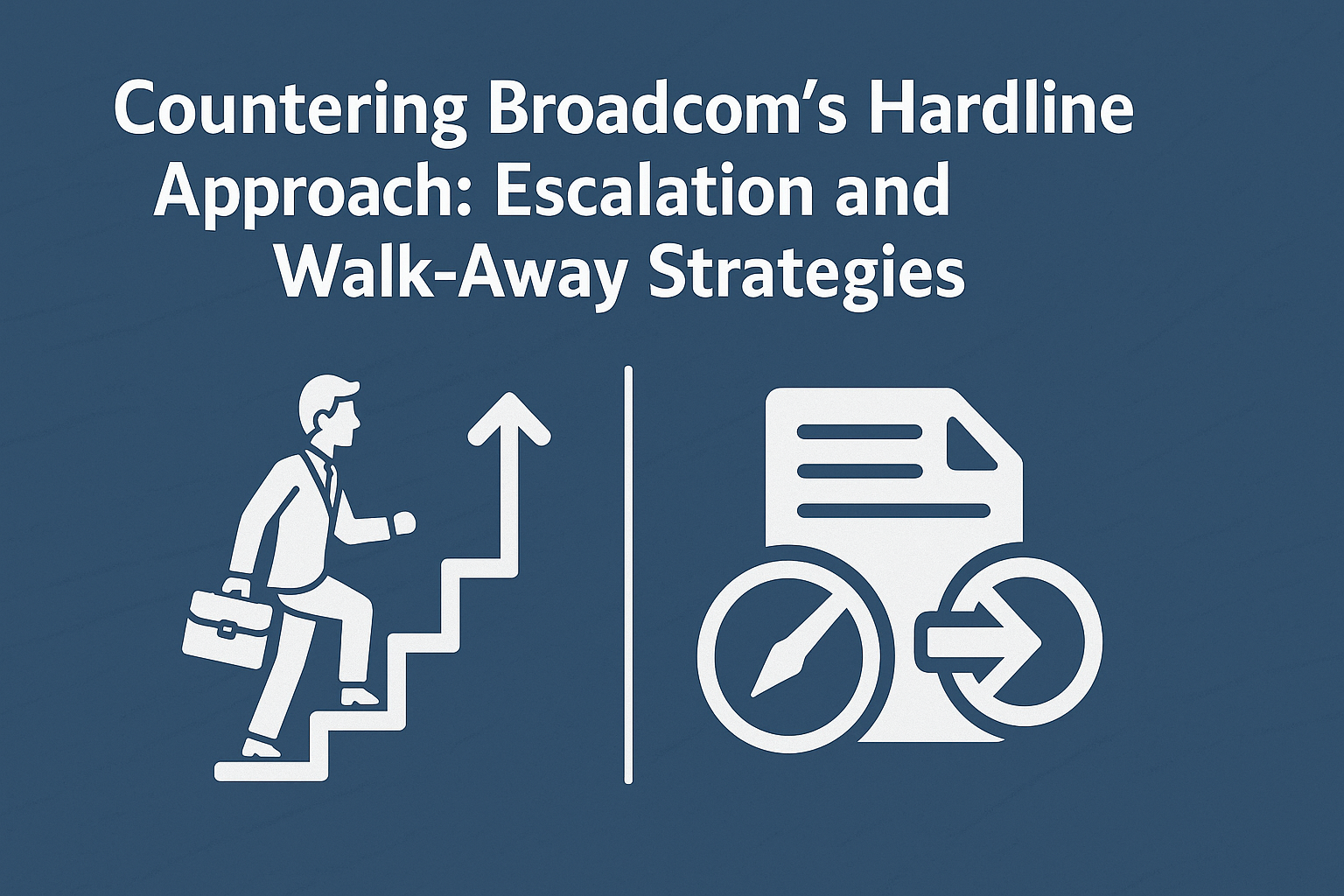 Countering Broadcom’s Hardline Approach: Escalation and Walk-Away Strategies