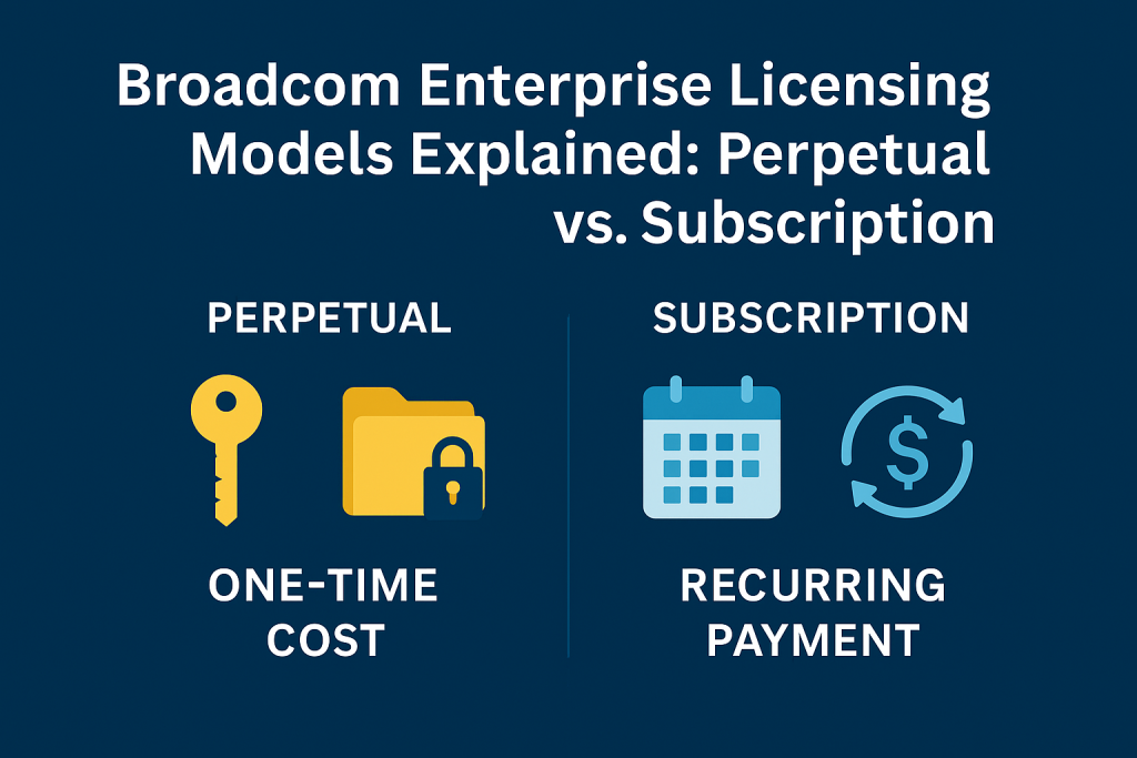 Broadcom Enterprise Licensing Models Explained: Perpetual vs. Subscription