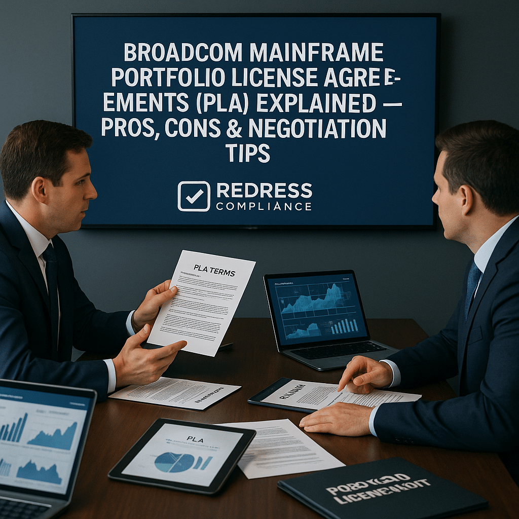 Broadcom Mainframe Portfolio License Agreements (PLA
