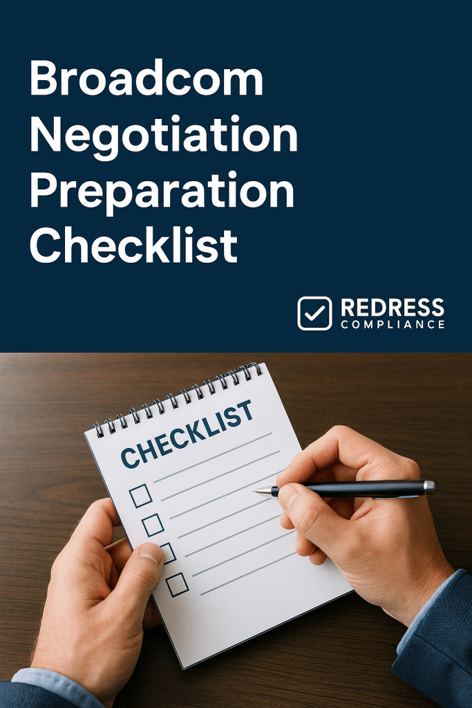 Broadcom Negotiation Preparation Checklist