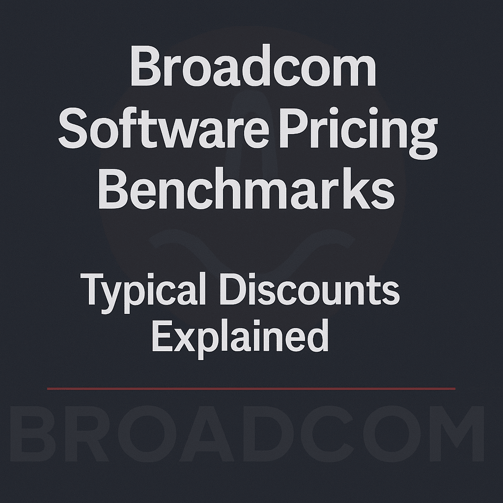 Broadcom Software Pricing Benchmarks