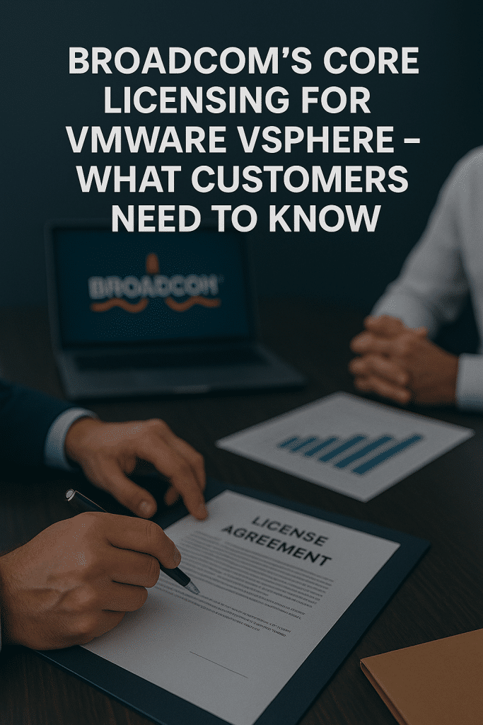 Broadcom’s Core Licensing for VMware vSphere