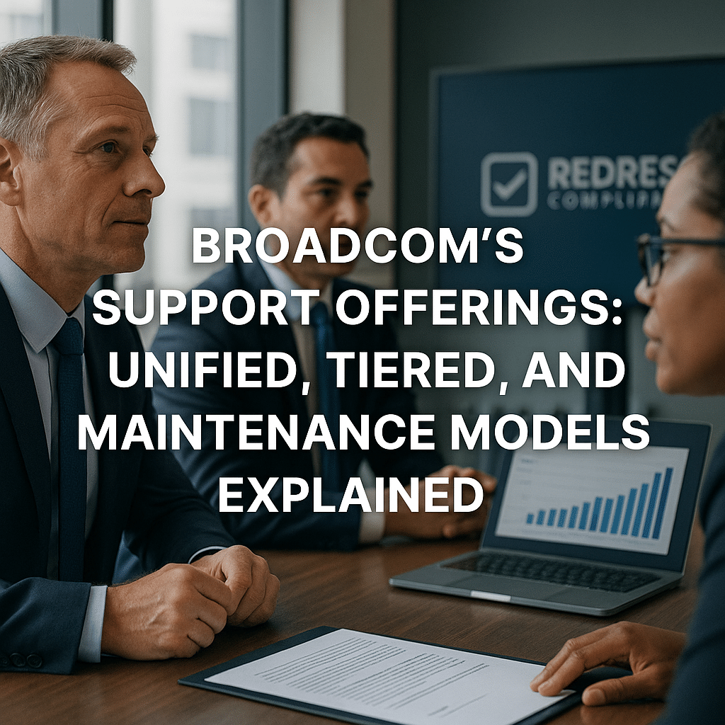Broadcom’s Support Offerings Unified, Tiered, and Maintenance Models Explained