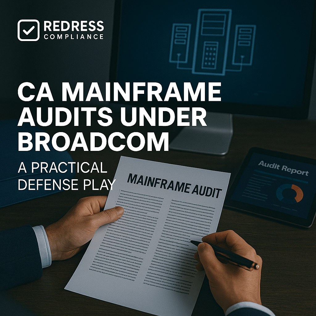CA Mainframe Audits Under Broadcom A Practical Defense Playbook