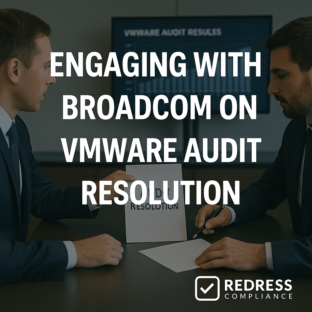 Engaging with Broadcom on VMware Audit Resolution