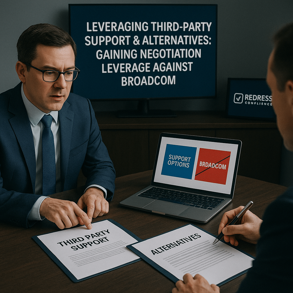 Leveraging Third-Party Support & Alternatives Gaining Negotiation Leverage Against Broadcom