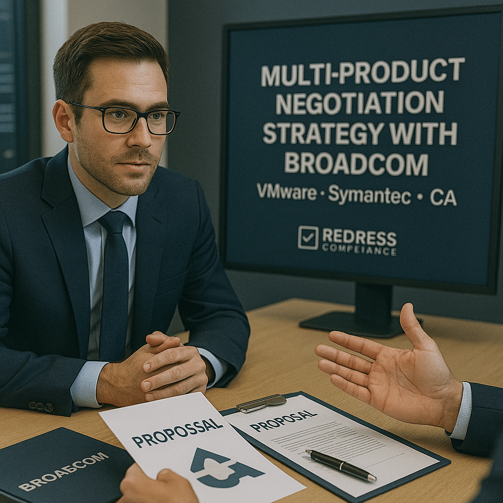 Multi-Product Negotiation Strategy with Broadcom Bundling VMware, Symantec & CA
