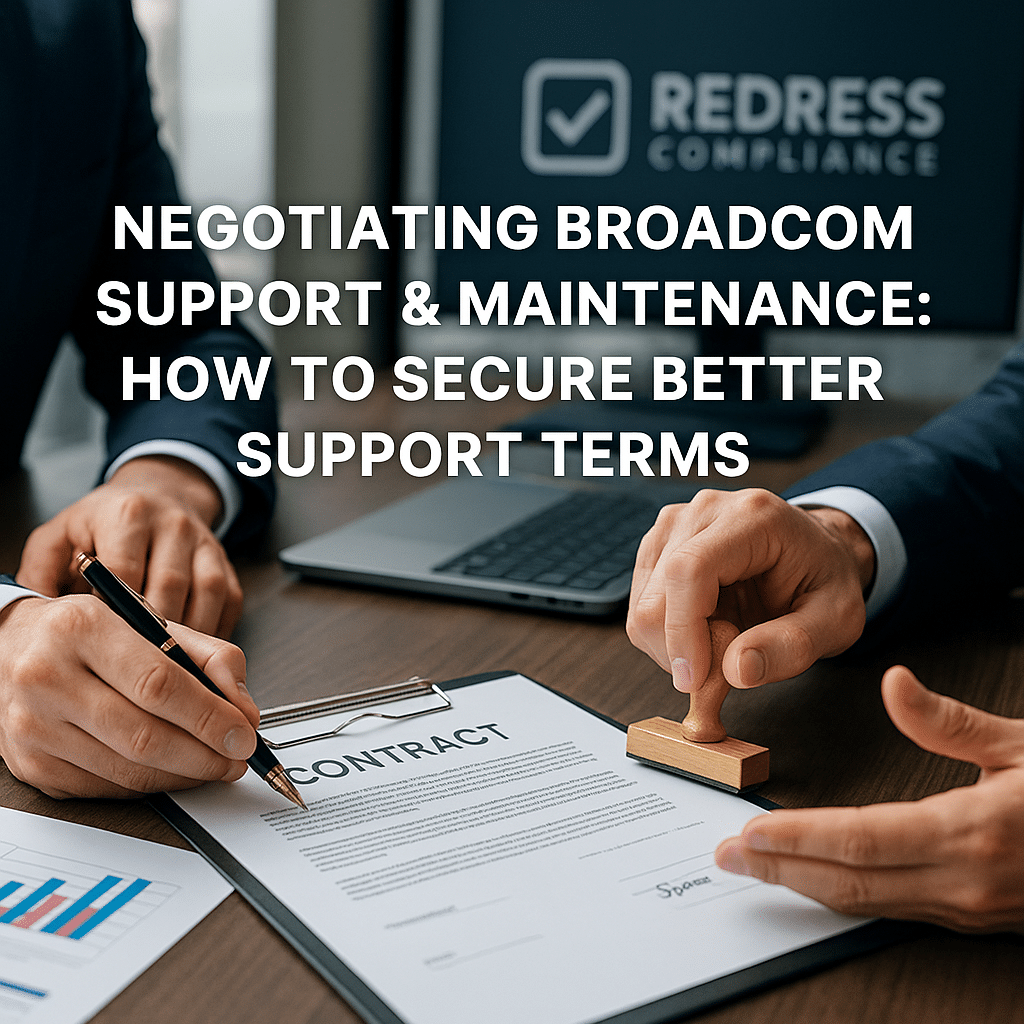 Negotiating Broadcom Support & Maintenance How to Secure Better Support Terms