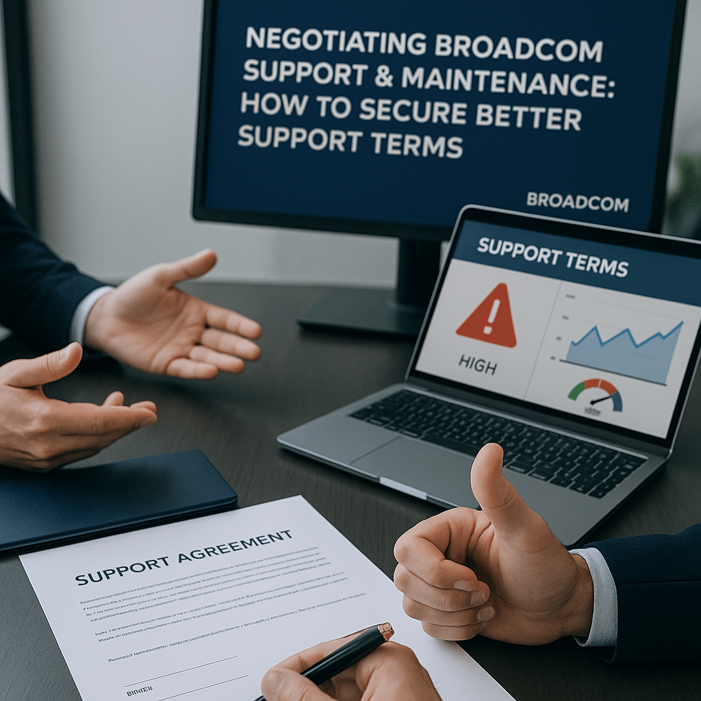 Negotiating Broadcom Support & Maintenance